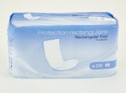 AMD Pad Rectangular - Non waterproof incontinence pads