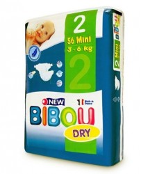 BIBOU Mini - 56 diapers