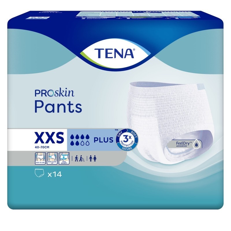 TENA® PANTS PLUS - 14 Pull-Up Protective Underwear - M