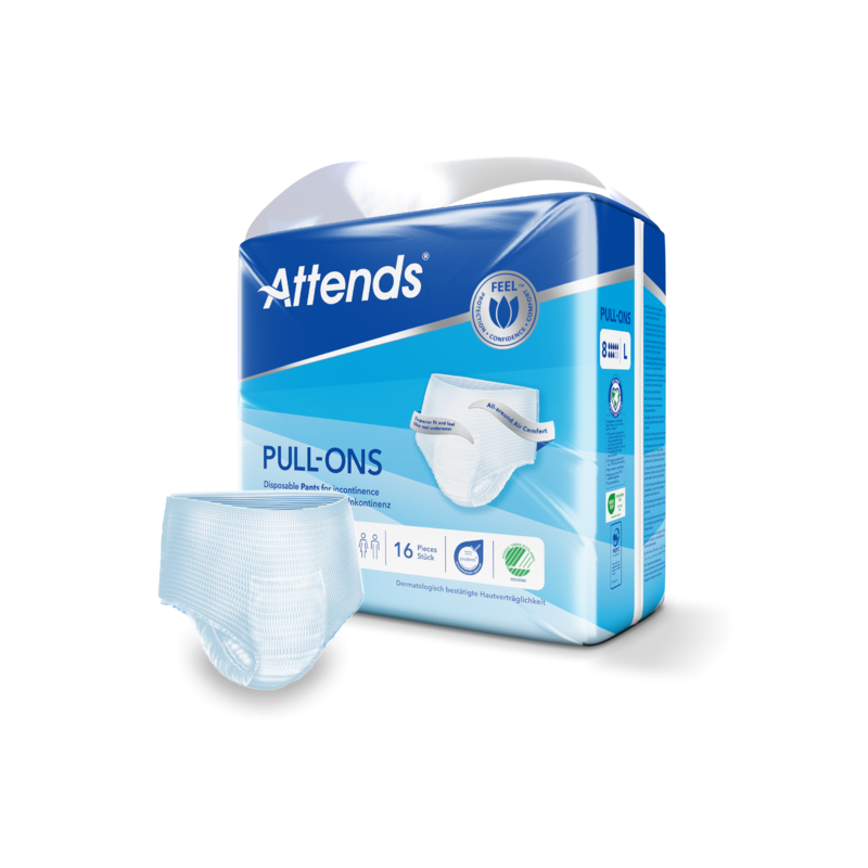 Attends Disposable Underwear Heavy Absorbency - Small