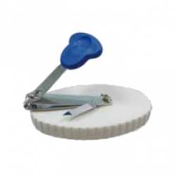 Nail clippers with suction cups